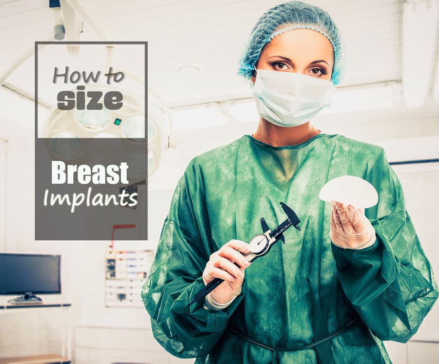 Determine Sizing for Breast Implants