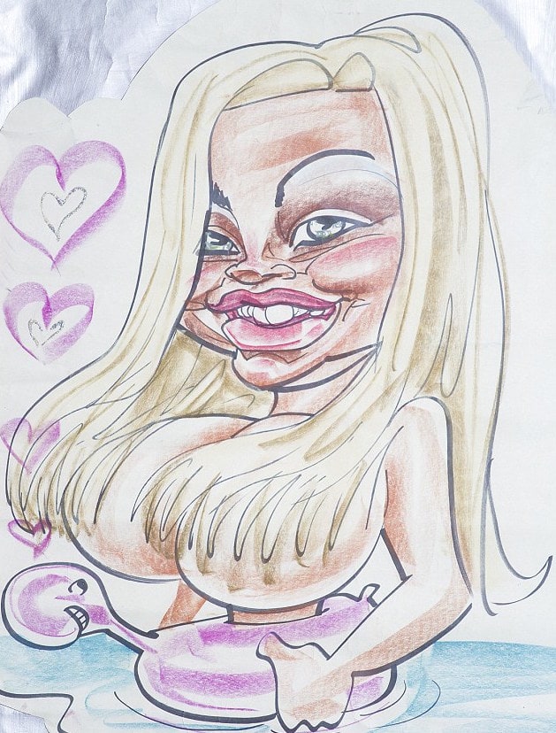Plastic Surgery - Younger Caricature