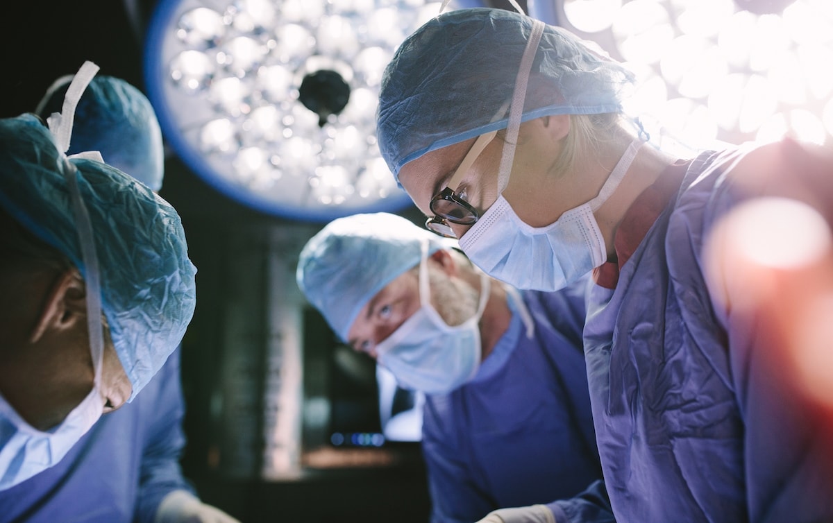 Facelift for a celebrity patient