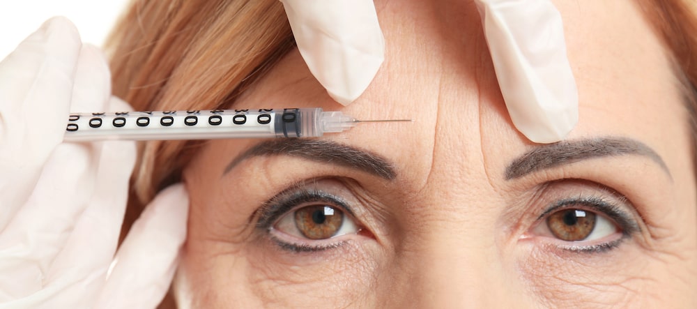 Botox brow lift celebrity cosmetic surgery trend