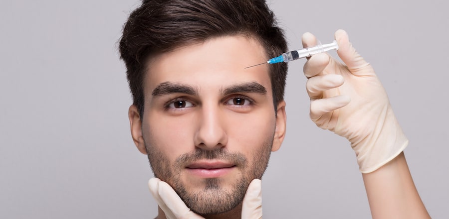 Men getting dermal fillers has become popular