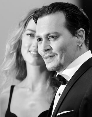 Johnny Depp and Amber Heard