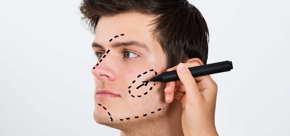 TikTok plastic surgery procedure popularity for male