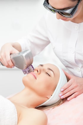 Resurfacing the skin with laser treatments