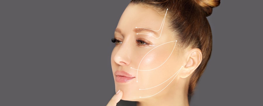 Thread lift for lifting sagging face